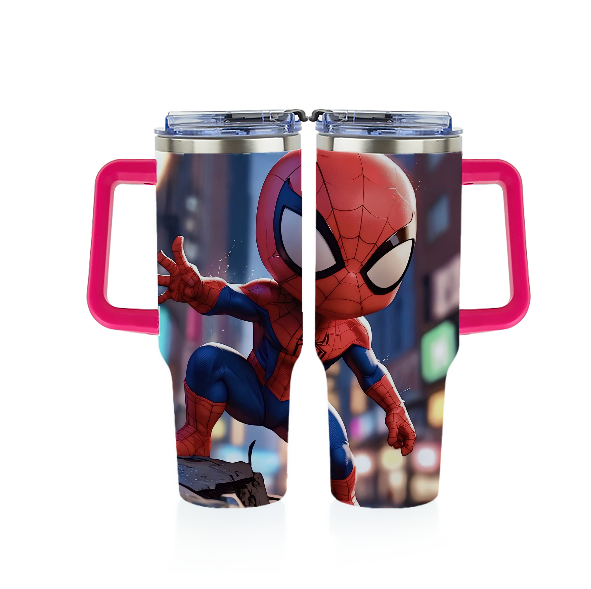 （画像用） Spider Man スパイダーマン 1200ｍLフルプリント車用タンブラー